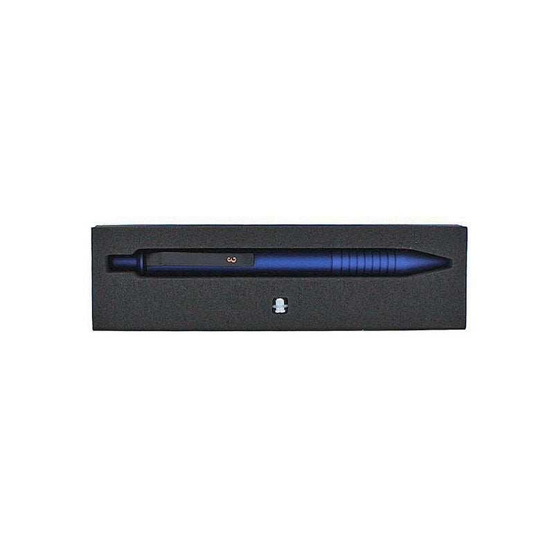 Everyman Grafton Mini Click Ballpoint Pen, Super Matte, Midnight Blue