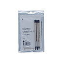 Pk/3 Everyman Grafton Gel Ballpoint Refills, Black Fine