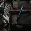 Everyman Grafton Mini Twist Ballpoint Pen, Aegean Blue