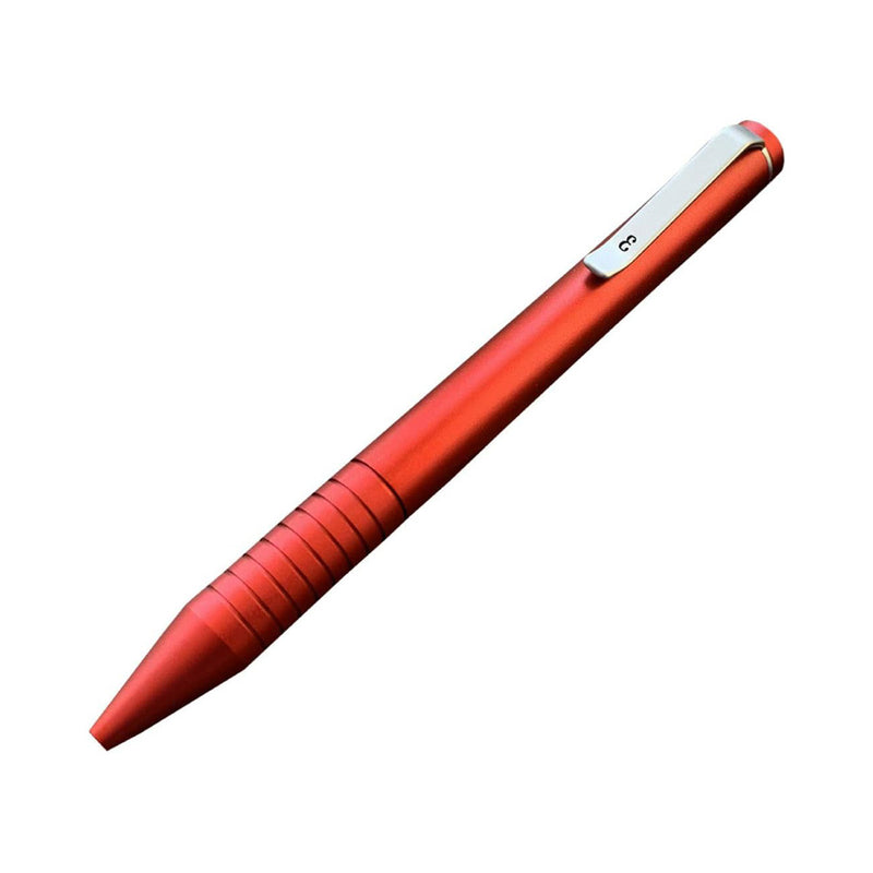 Everyman Grafton Mini Twist Ballpoint Pen, Crimson Red