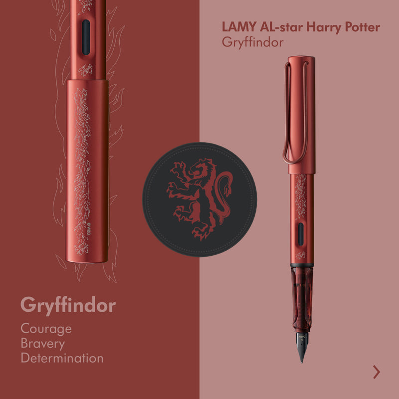 Lamy AL-Star Harry Potter Edition Fountain Pen, Gryffindor