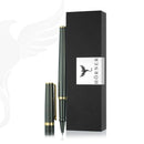 Hoerner (Hörner) Vectrum Rollerball Pen, Black, Gold Trim