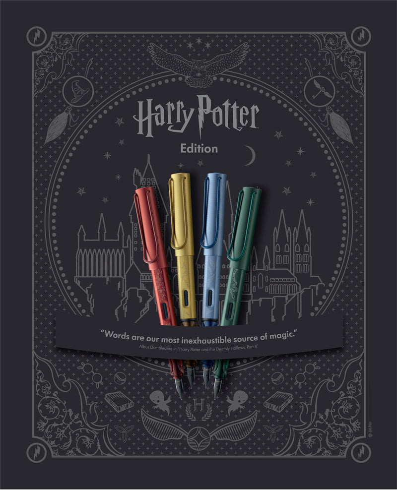 Set/4 Lamy AL-Star Harry Potter Edition Fountain Pens