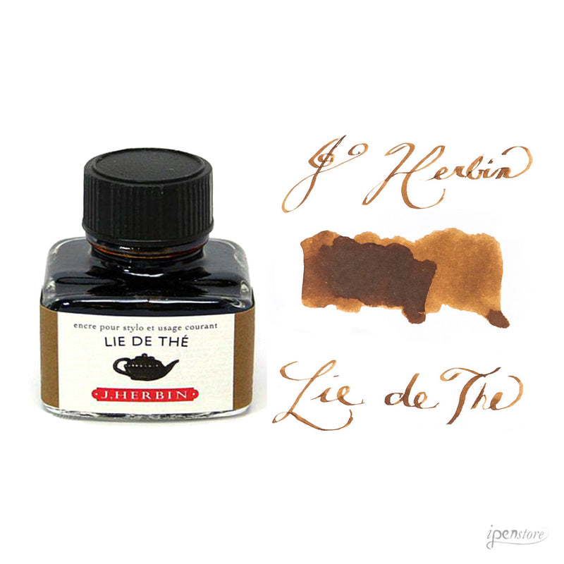 J. Herbin 30 ml Bottle Fountain Pen Ink, Lie De The