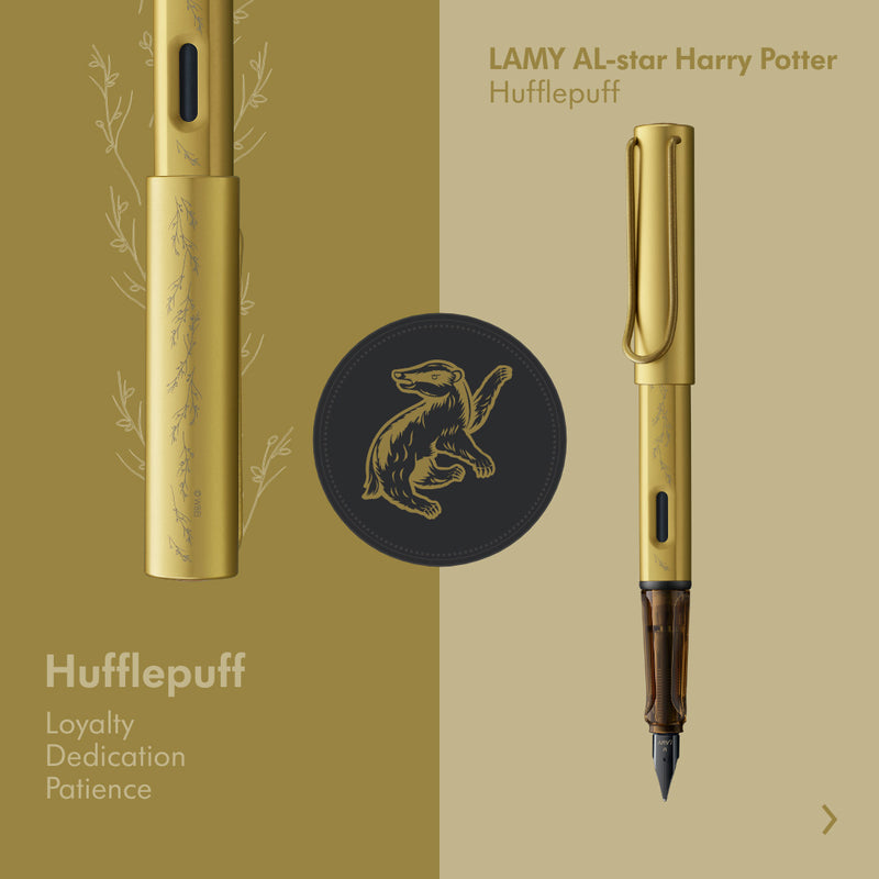 Lamy AL-Star Harry Potter Edition Fountain Pen, Hufflepuff