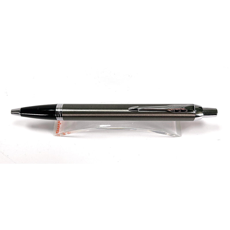 Parker IM Ballpoint Pen, Gunmetal, Chrome Trim, Previously Owned