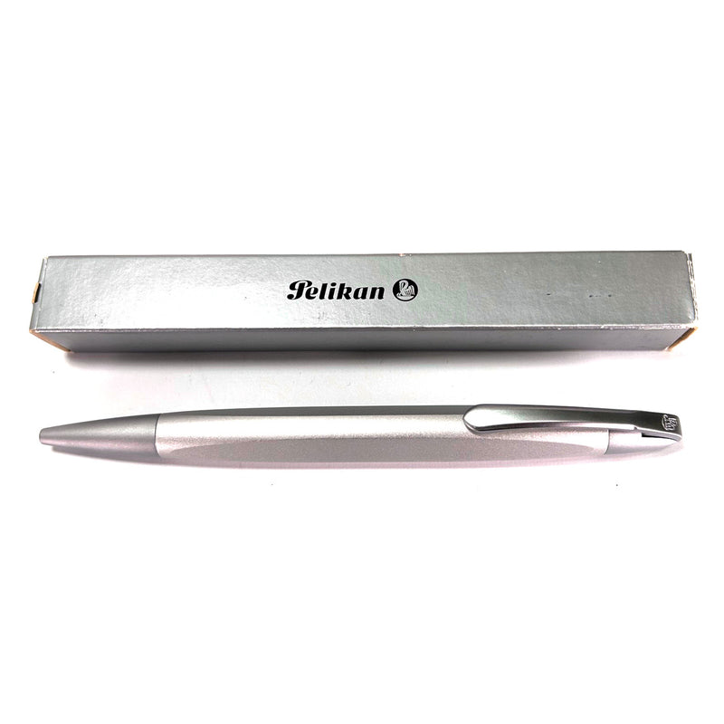 Pelikan K74 Triangular-shaped Body Ballpoint Pen, Aluminum, Silver (Used)