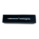 Rosetta Titanium Alloy Bolt Action Ballpoint Pen, Sky Blue