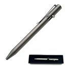 Rosetta Titanium Alloy Bolt Action Ballpoint Pen, Satin Chrome
