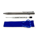 Rosetta Titanium Alloy Bolt Action Ballpoint Pen, Polished Chrome