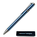 Rosetta Titanium Alloy Bolt Action Ballpoint Pen, Sky Blue