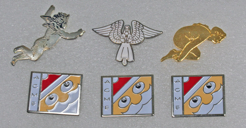 Lot of 6 Acme Studio Christmas Pins