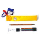 With Ultralight 9 Color 2mm Pencil Set, W/Fabric Case