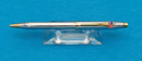 Cross Century II Ballpoint Pen, Chrome, Gold Trim, w/American Flag