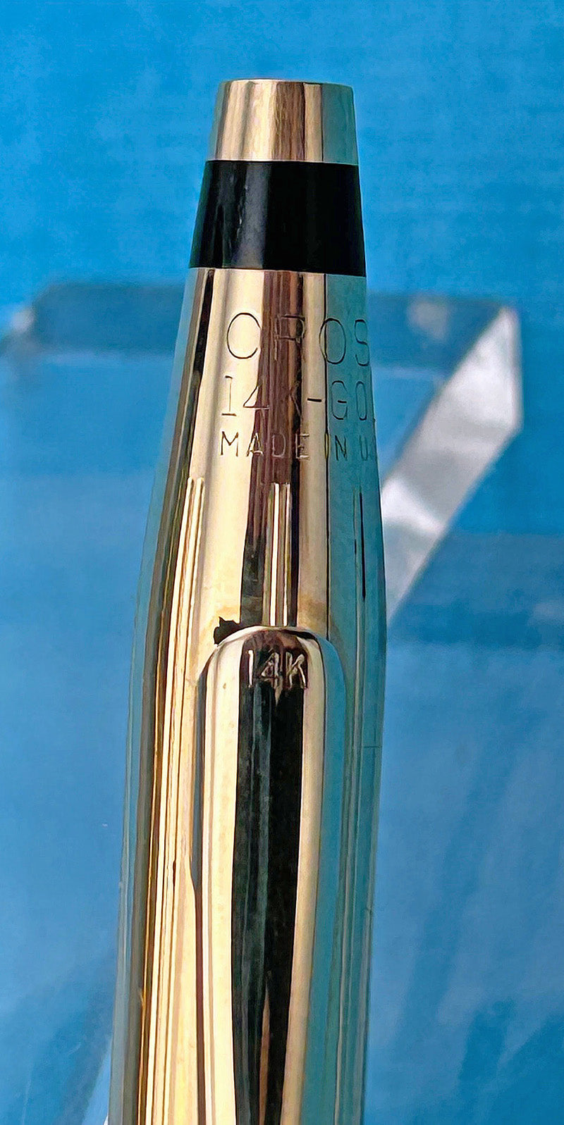 Cross Classic Century USA-Made Pen/Pencil Set, Solid 14k Gold