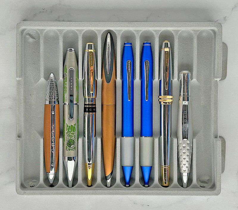 Lot/16 Cross Pens & Pencil, Assorted Models, Pre-Owned