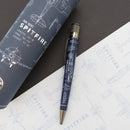 Retro 51 Imperial War Museum Rollerball Pen, Spitfire Blueprint
