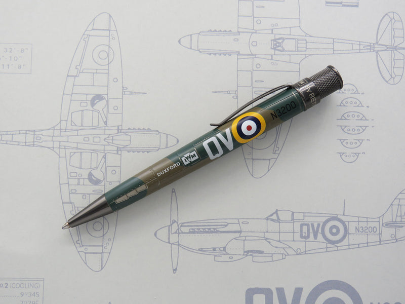 Retro 51 Tornado Imperial War Museum Rollerball Pen, Spitfire N3200