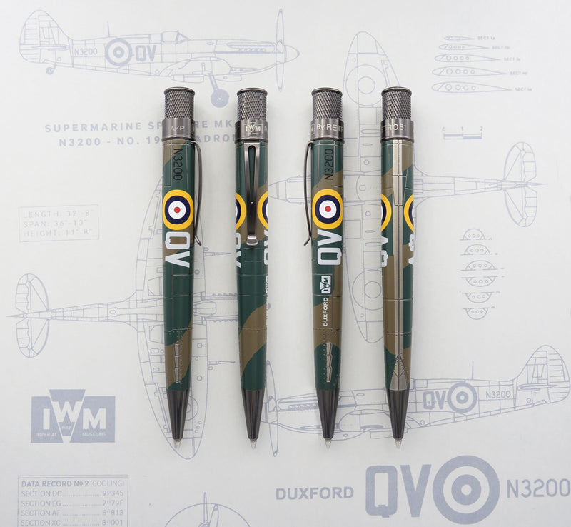 Retro 51 Tornado Imperial War Museum Rollerball Pen, Spitfire N3200