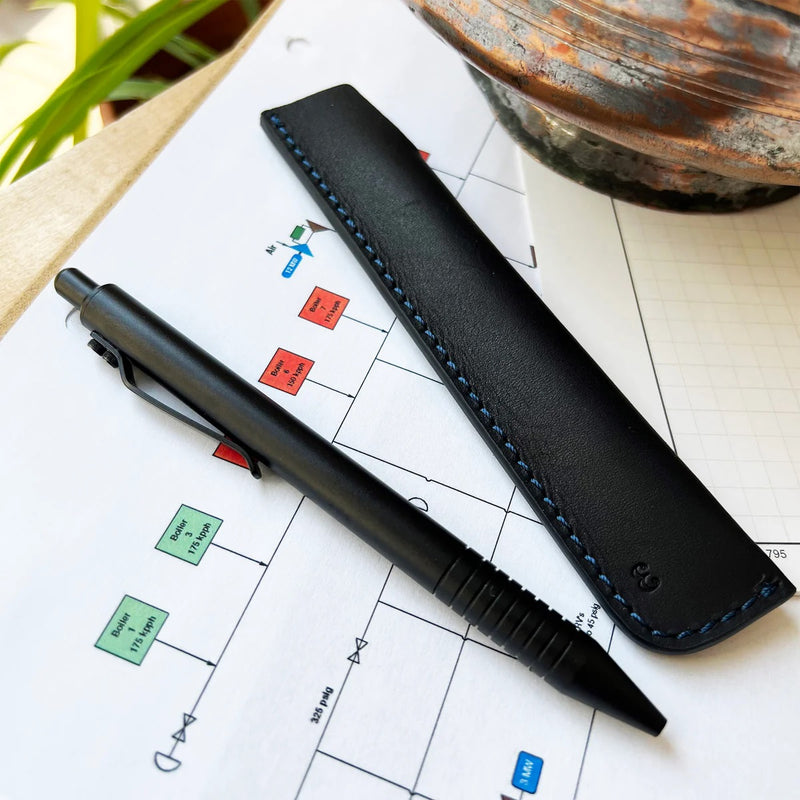 Everyman Premium Leather Grafton Pen Sleeve