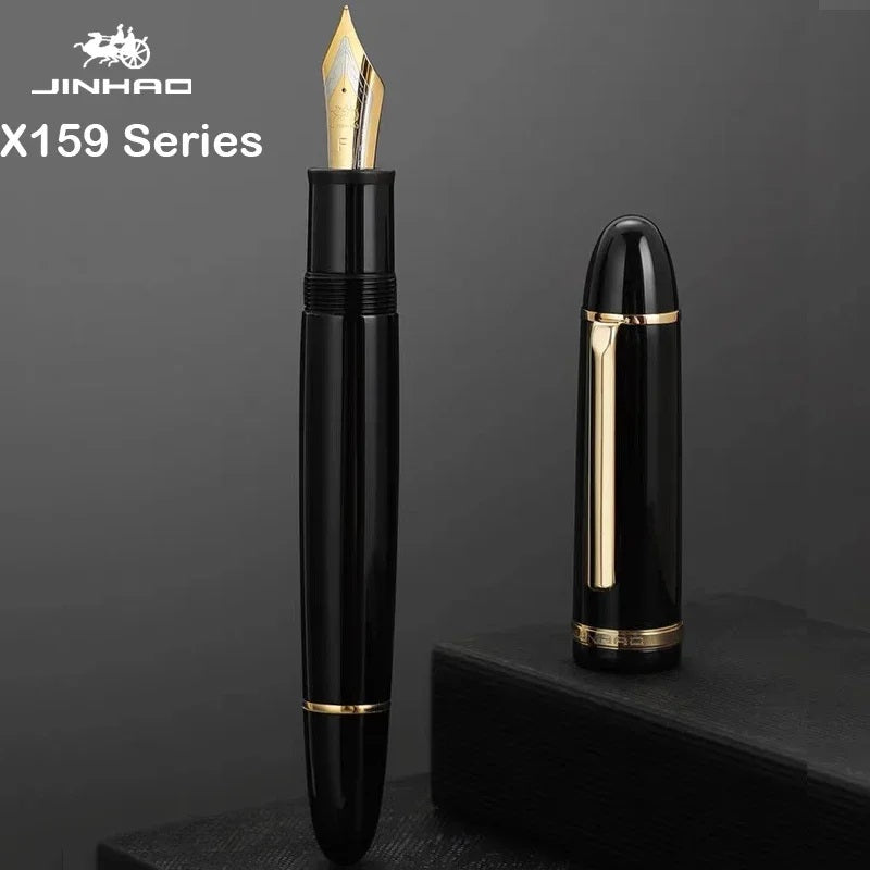 Jinhao X159 Fountain Pen, Gold Trim,