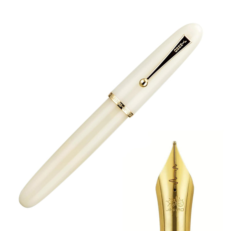 Jinhao 9019 Dadao Fountain Pen, Gold Trim,