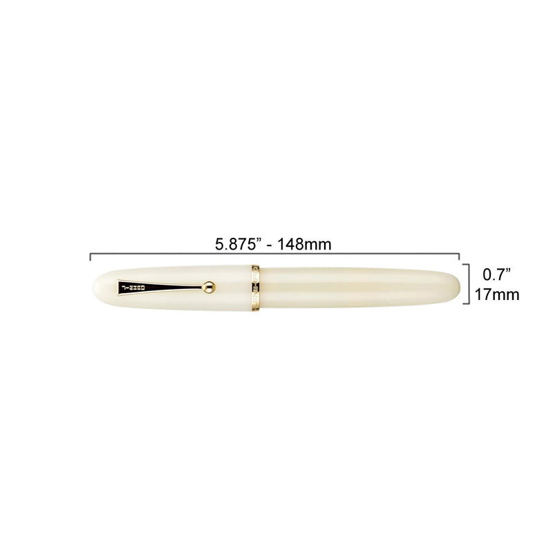 Jinhao 9019 Dadao Fountain Pen, Gold Trim,