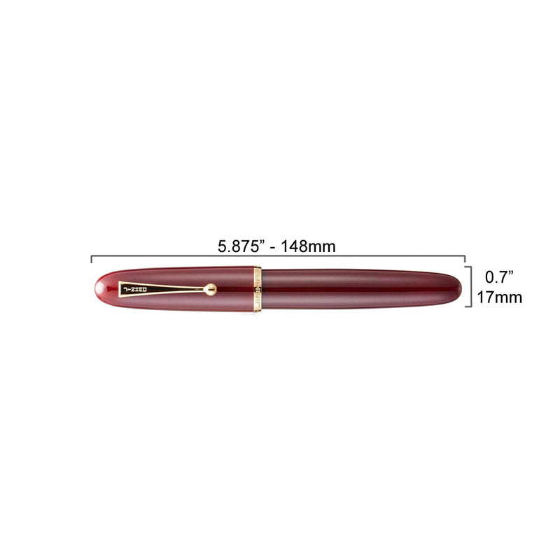 Jinhao 9019 Dadao Fountain Pen, Gold Trim,