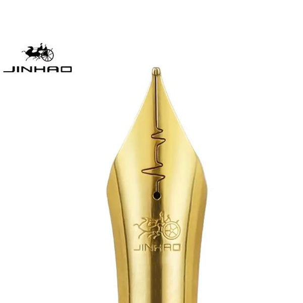 Jinhao 9019 Dadao Fountain Pen, Gold Trim,