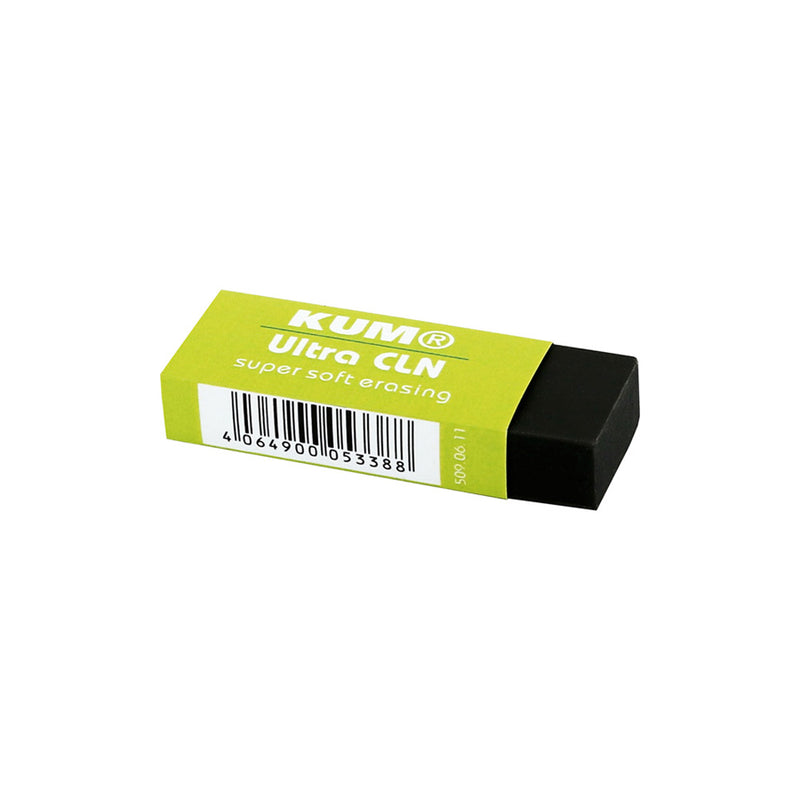 KUM Ultra Cln Super Soft Eraser, Big, Black