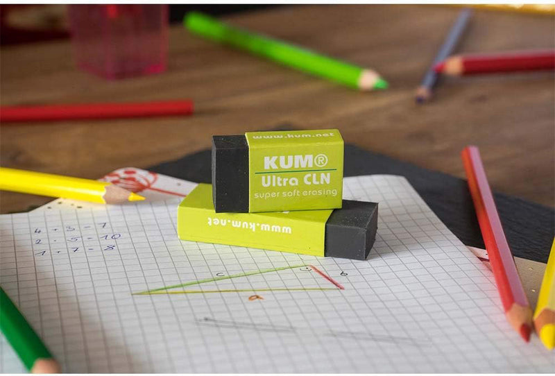 KUM Ultra Cln Super Soft Eraser, Big, Black
