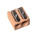 KUM Beech Wood 2-Hole Pencil Sharpener