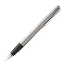 Lamy Studio Fountain Pen, Brushed Stainless Steel