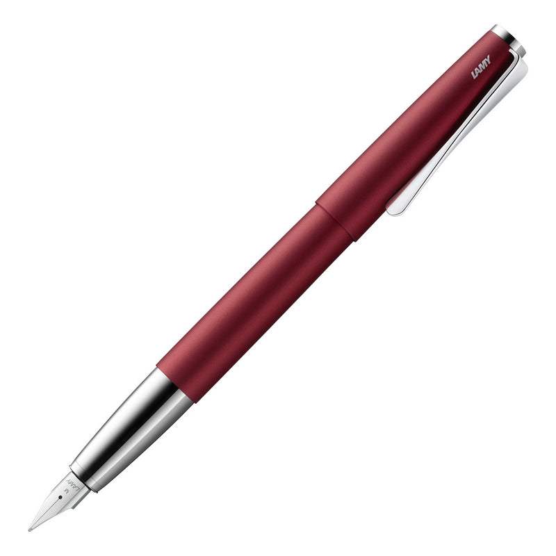 Lamy Studio Fountain Pen, Matte Royal Red