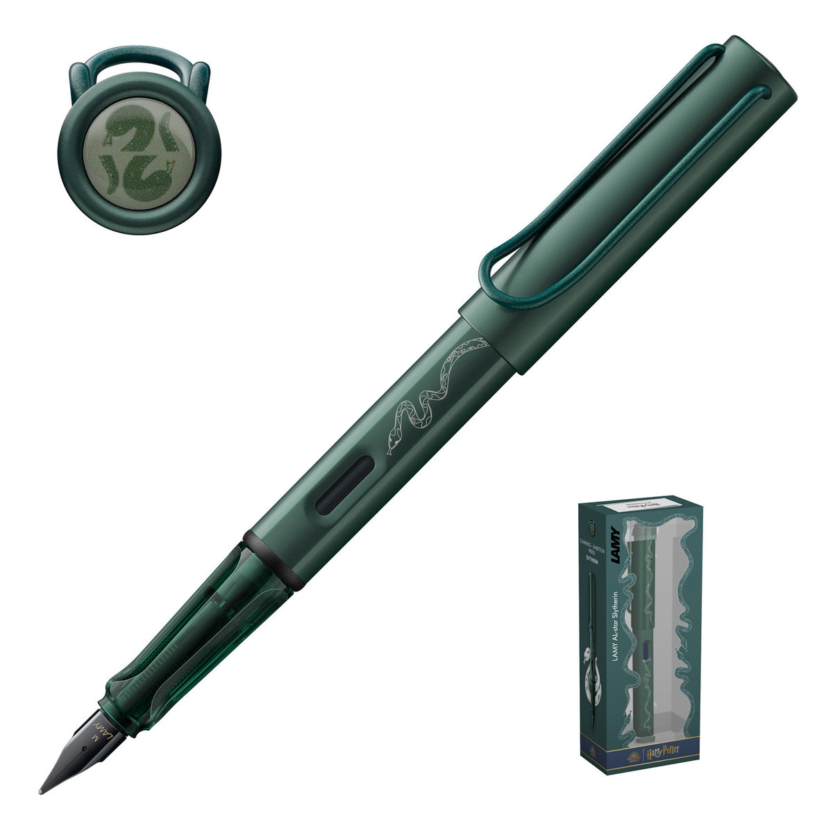 Lamy AL-Star Harry Potter Edition Fountain Pen, Slytherin