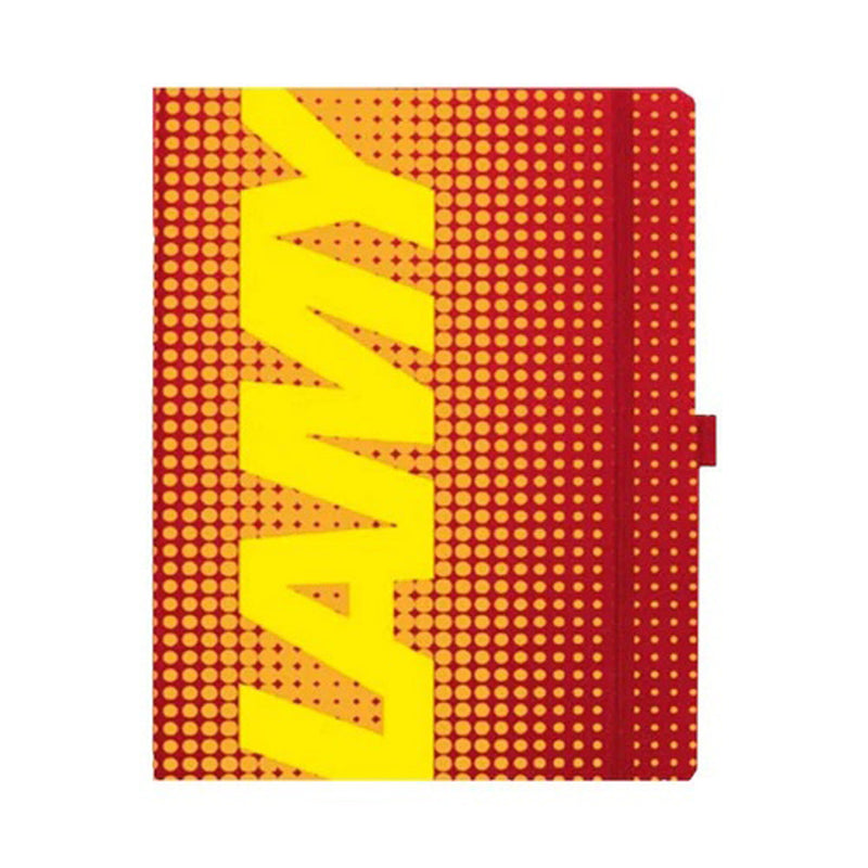 Lamy A5 Hardbound Notebook, Lamy Logo, Lamy Ruled Pages