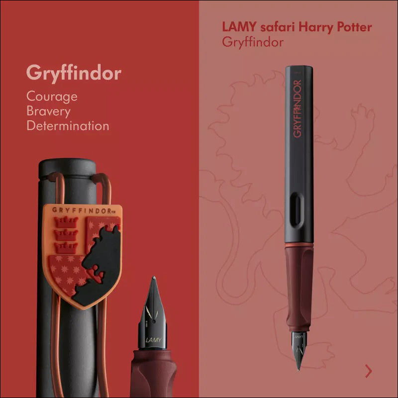 Lamy Safari x Harry Potter Fountain Pen, Gryffindor