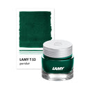Lamy T53 Crystal Fountain Pen Ink, 30 ml, Peridot 420 (Dark Green)