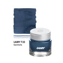 Lamy T53 Crystal Fountain Pen Ink, 30 ml, Benitoite 380 (Blue-Grey)