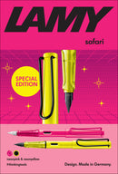 Lamy Safari Special Edition Fountain Pen, Neon Yellow