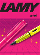 Lamy Safari Special Edition Fountain Pen, Neon Pink