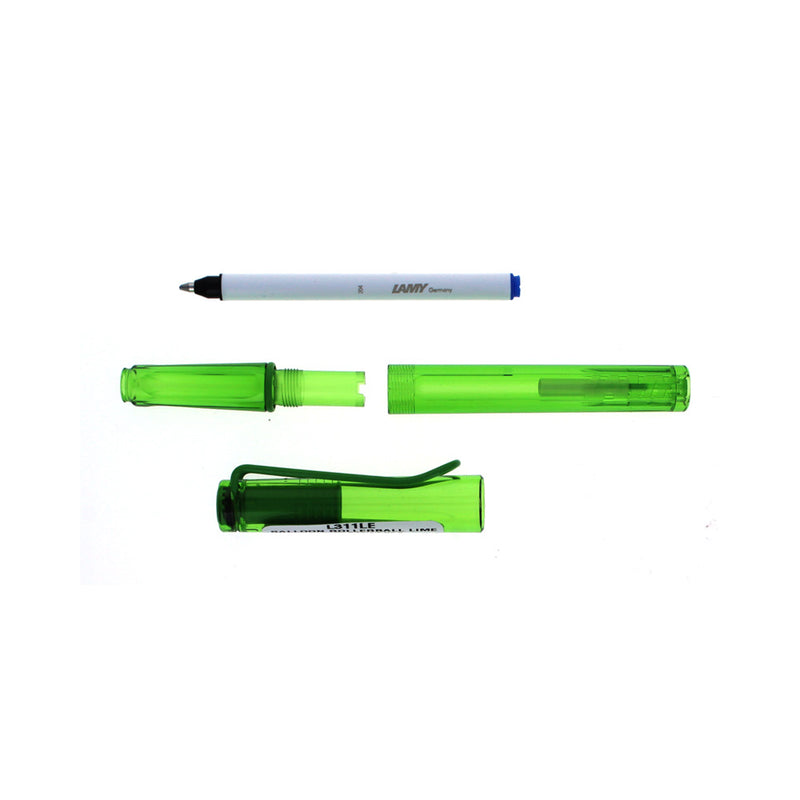 Lamy Balloon Rollerball Pen, Translucent Lime Green