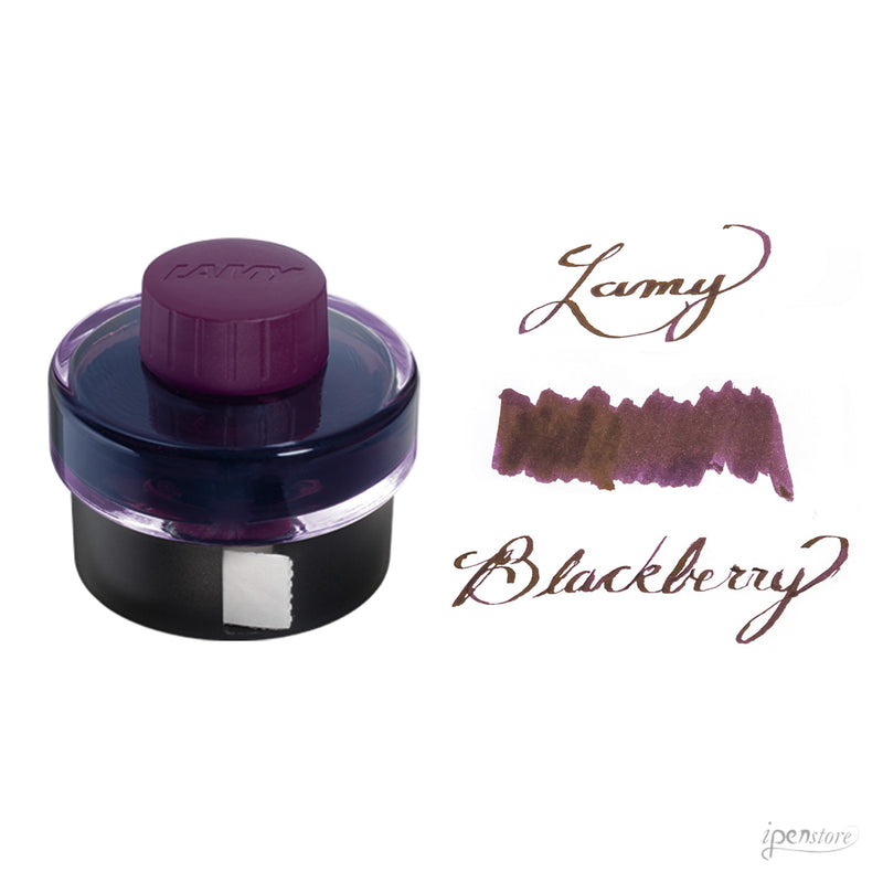 Lamy T52 50 ml Bottle Fountain Pen Ink, Blackberry