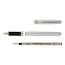 Ohto Liberty Rollerball Pen, Silver