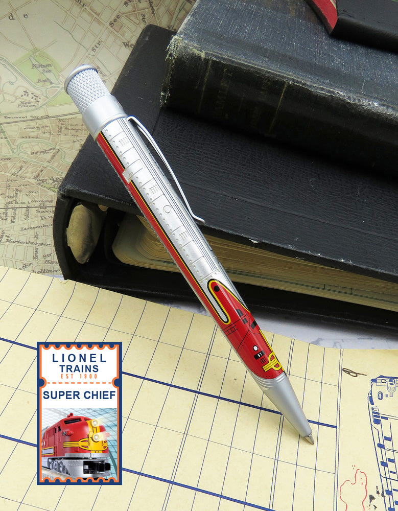 Retro 51 Tornado Rollerball Pen, Lionel Trains Super Chief