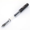 Monteverde MP1 Piston Fill Fountain Pen, Matte Carbon Fiber