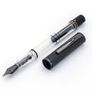 Monteverde MP1 Piston Fill Fountain Pen, Matte Carbon Fiber