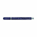 Recife Marble Scribe Rollerball Pen with Leather Pouch, Blue
