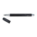 Recife Marble Scribe Rollerball Pen with Leather Pouch, Dark Grey