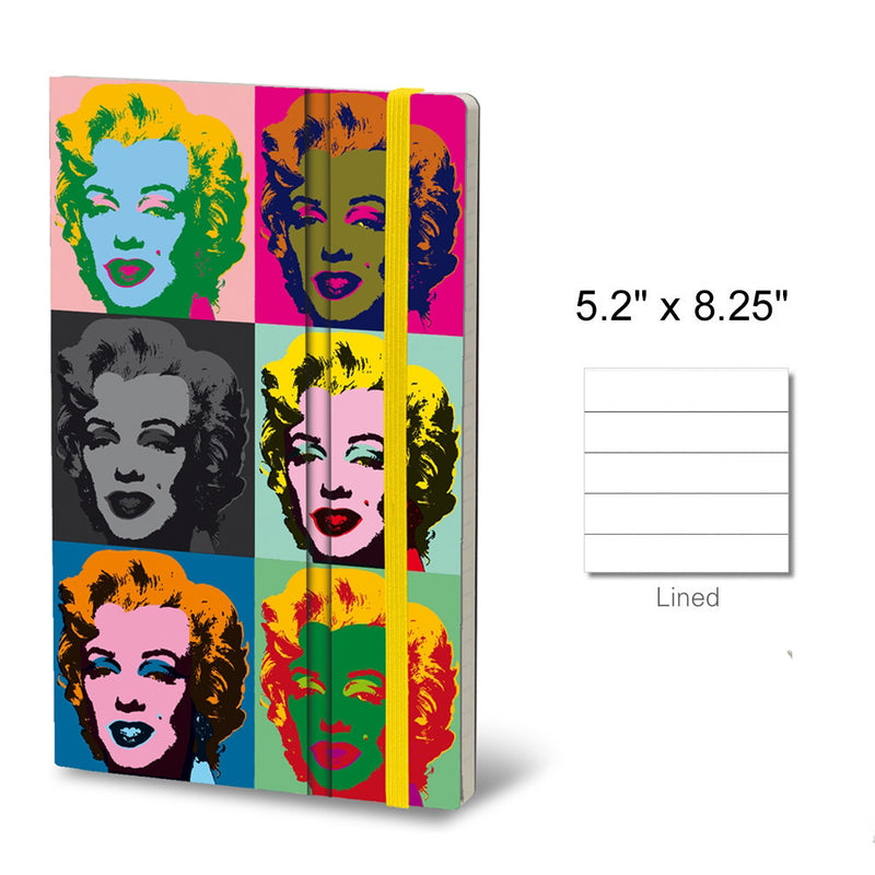 Stifflex Art Series Notebook, Warhol, A5 - 5.2" x 8.25" (130 x 210mm)